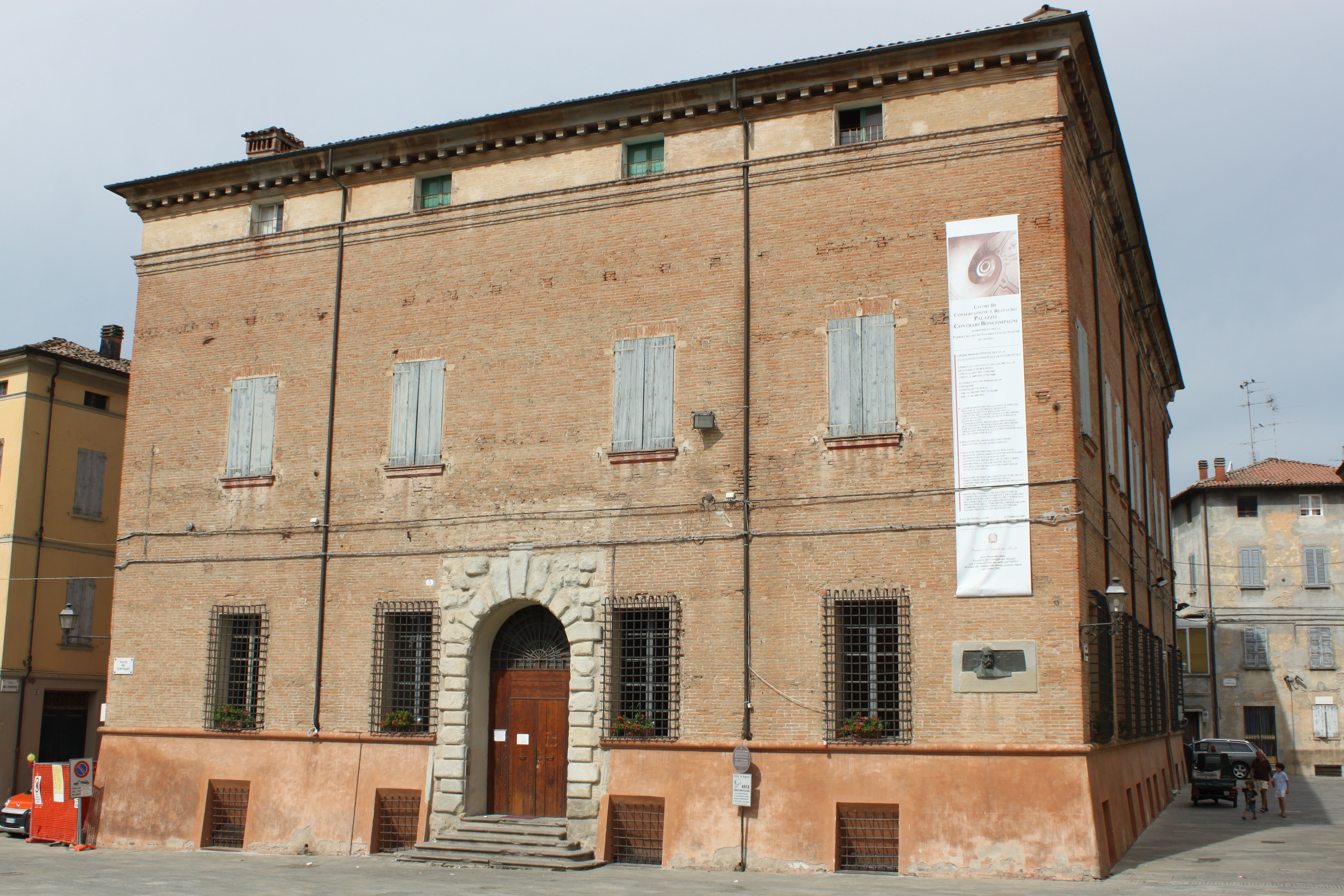 Trattamento dell'umidità di risalita a Palazzo Boncompagni Barozzi (Vignola)  - EloSystem - Deumidificazione Muraria Definitiva